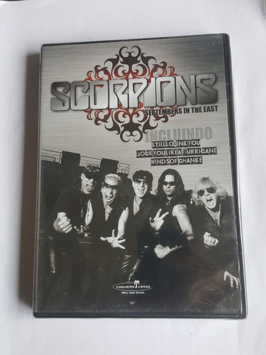 Dvd Scorpions - Septembers In The East, Novo, Lacrado