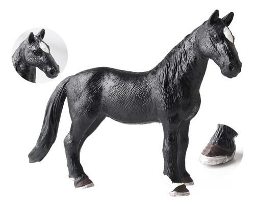 Figura De Caballo, Simulación De Modelo Negro Completo