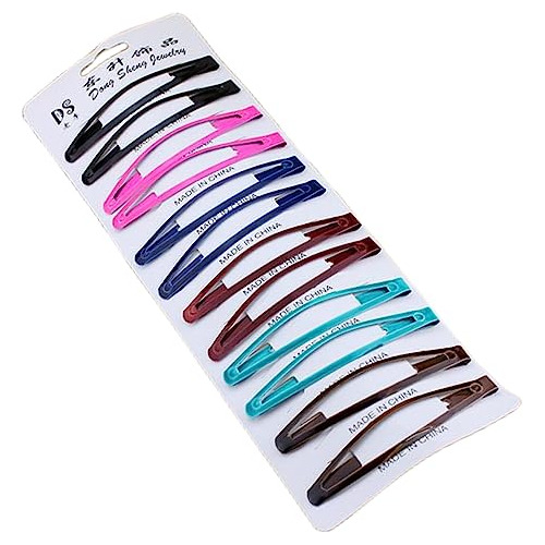 Clips De Pelo Para Las Niñas, 12pcs No Deslizamiento Hsvdz