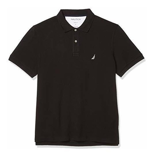 Polo Nautica De Piqué Talla Medium En Algodón Sólido