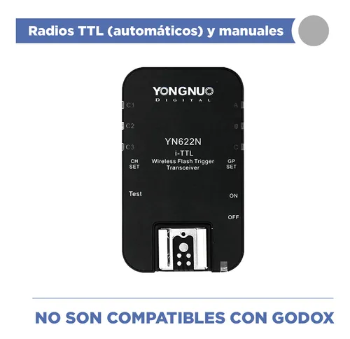 Combo Flash Yongnuo Yn565 + Radio Yn622 Para Nikon