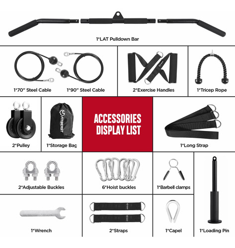 Fitbeast - Sistema De Polea Para Gimnasio, Sistema De Polea
