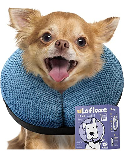 Collar Suave De Cono De Perro Inflable Para Perros G43lk