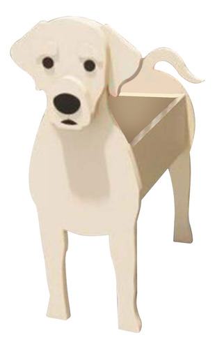 Maceta Decorativa Labrador En Forma De Perro