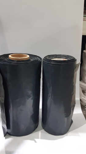 Rollo Negro Bobina Tubo Bolsa 60cm Anch. 50 Mic 20mts