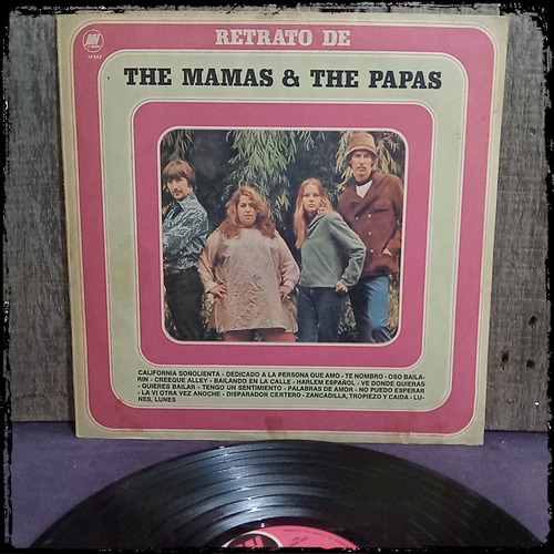The Mamas & The Papas - Retrato - Ed Arg 1976 Vinilo Lp