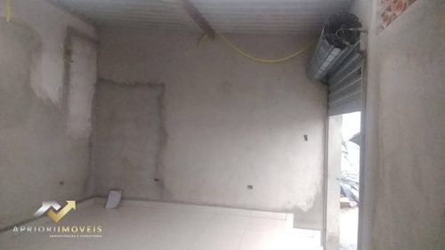 Salão Para Alugar, 17 M² Por R$ 900,00/mês - Vila Guarará - Santo André/sp - Sl0203