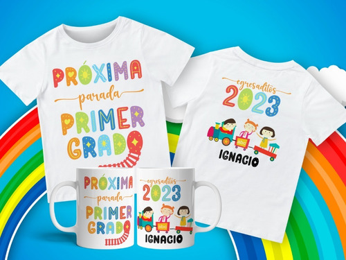 Kit Imprimible Plantilla Sublimación Remera Egresadito 13