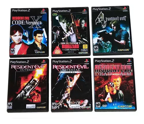 Resident Evil 4 Original - PS2 - Sebo dos Games - 10 anos!