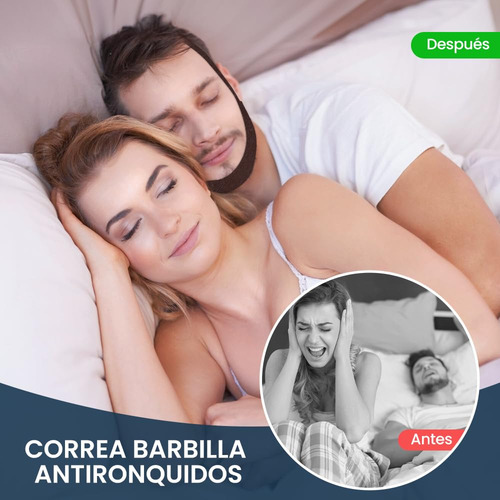 Correa Para Barbilla Antironquidos, Unisex Correa Ajustable