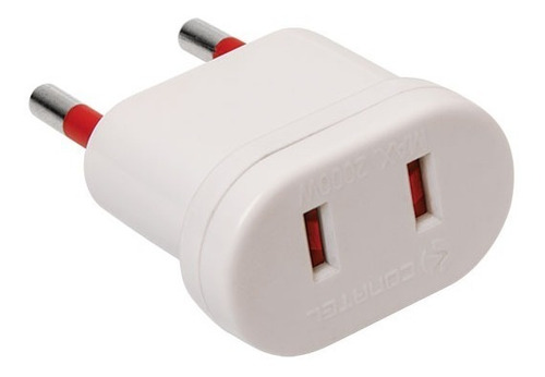 Adaptador Derivador Ficha Americana 2patas Chatas Conatel   