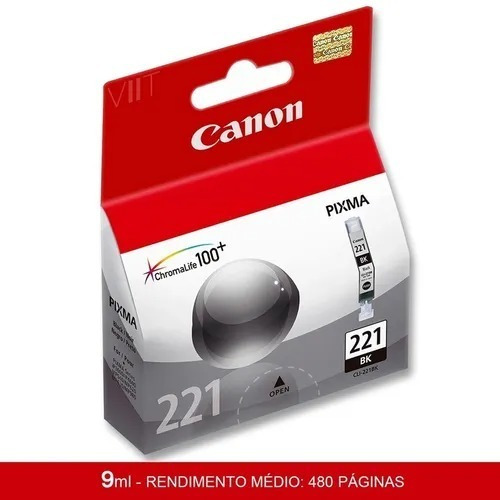 Cartucho Canon Pixma 221 Preto