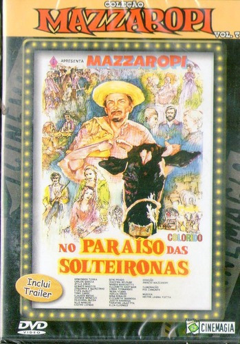 Dvd Coleção Mazzaropi - No Paraiso Das Solteironas 