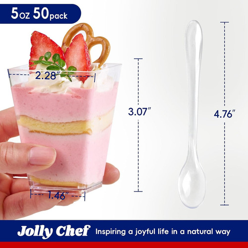 . 50pcs Estándar Cupcake Taza De Helado Taza De