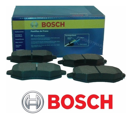 Pastillas Freno Delanteras Bosch Citroen C3 1.4 Hdi 03-11