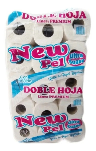 Papel higiénico New Pel Premium con doble hoja