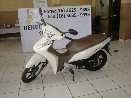 Imagem 5 de 10 de Honda Biz 125 Ex Branco 2019