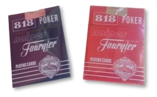 Barajas, Cartas, Juego Poker, Naipes Fournier 818