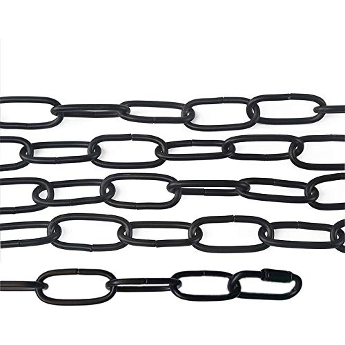 Cadena De Lámpara Colgante Negra Woerfu De 6 Pies, Con Permi