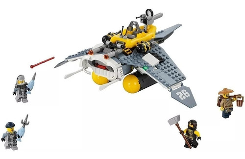 Lego Ninjago Película 70609 341 Piezas Bombardero Original