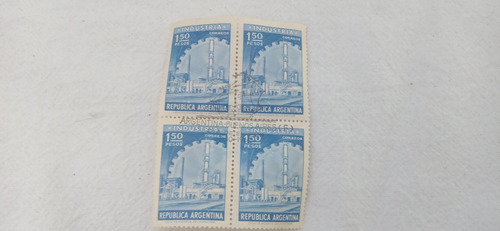 Lote Estampillas Industria 1,50 Pesos