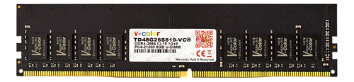 Memoria V-color Ddr4 8gb (8gbx1) 2666mhz (pc4-21300) 