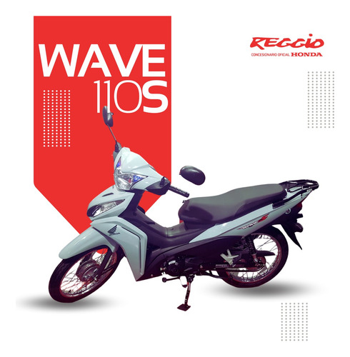 Honda Wave 110 S Okm Ahora 3,6,12 2025 Reggio Motos