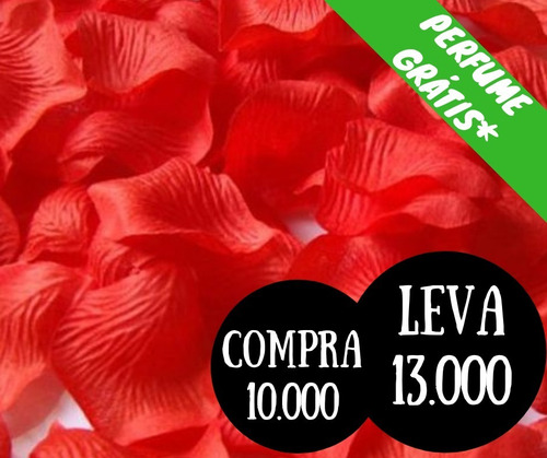 Imagem 1 de 2 de 10000 Pétalas Artificiais Vermelhas Casamento Chuva Noiva