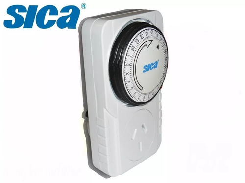 Imagen 3 de 6 de Reloj Timer Programador Enchufable Sica Por E631