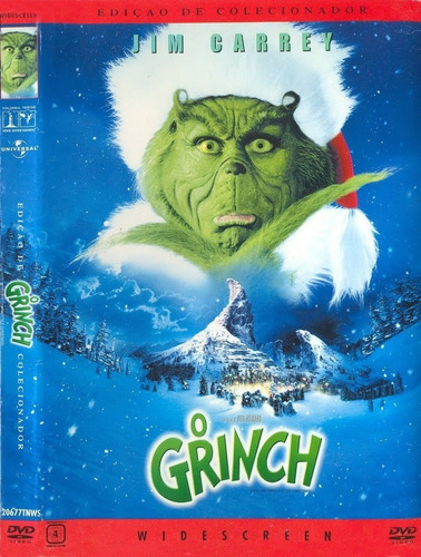 Dvd Filme: O Grinch (2000) Dublado E Legendado