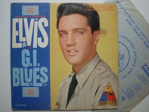 Elvis Presley G I Blues Lp Vinilo Usa 60 Rk