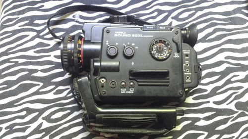 Filmadora 8mm Yashica Sound, Funciona