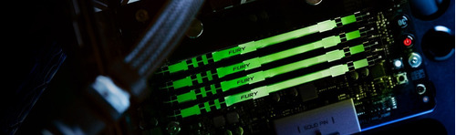 Imagen 7 de 10 de Memoria Ram Ddr4 16gb 3200mhz Kingston Fury Beast Rgb