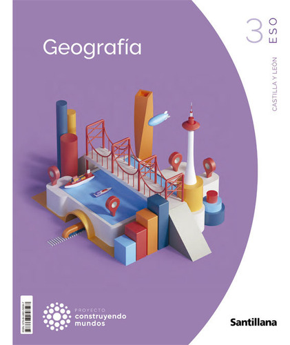 Geografia 3Âșeso C.leon 23 Construyendo Mundos - Aa.vv