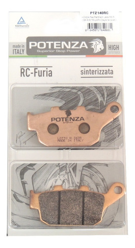 Imagem 1 de 1 de Pastilha Freio Tras Honda Nc 700 12-13 140rc
