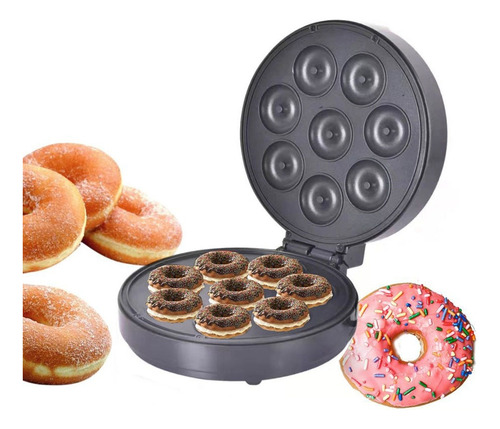 Mini Máquina De Donuts Appliances House Color Negro