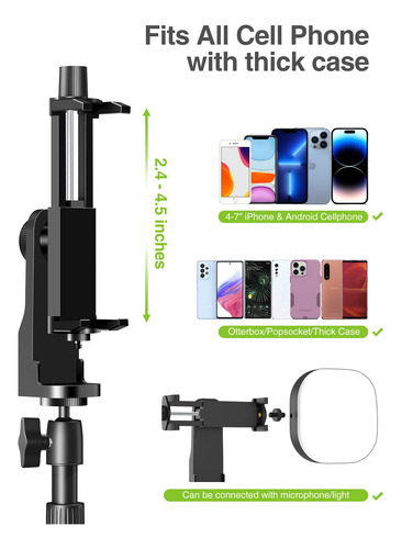 Trípode De Techo Elitehood Ultraestable Para iPhone Con Telé