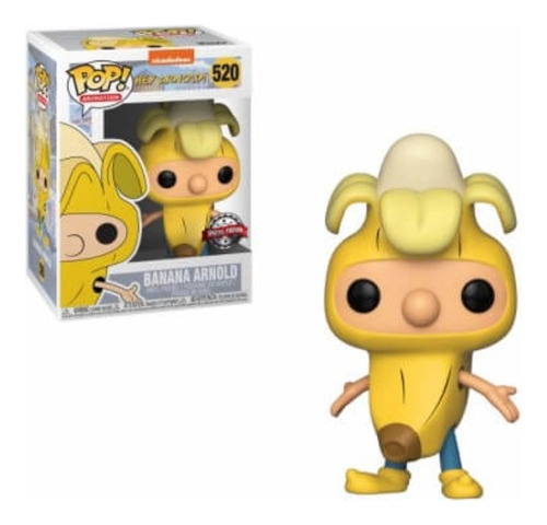 Funko Pop Televisión Hey Arnold - Banana Arnold 520