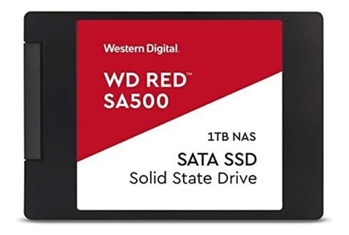 1 Tb Western Digital Wd Red Sa500 Nas 3d Nand Ssd Interno -