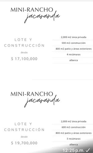 Venta Lotes Para Mini Fincas O Mini Rancho