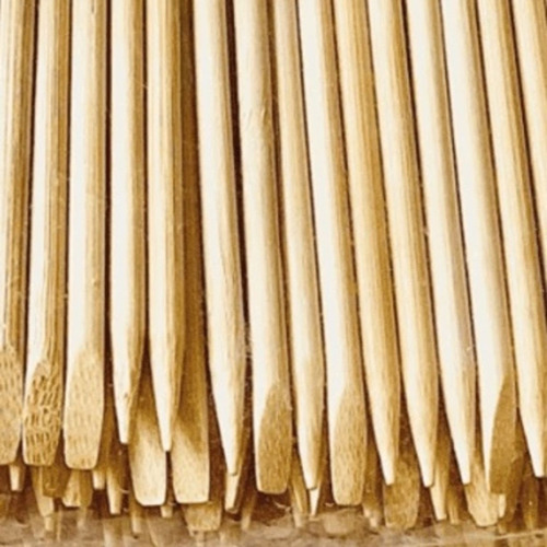 Palito De Bambu Unha Chanfrado Ponta Manicure Inoven 10000 U