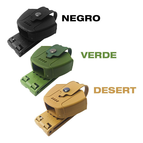 Imagen 3 de 9 de Porta Esposas Boer Bo5a Universal Coyote Clip
