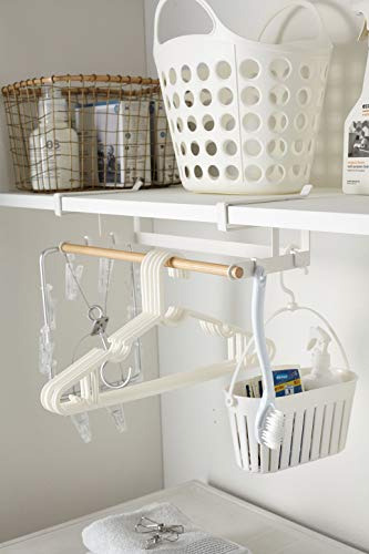 Soporte Para Colgar Debajo Del Estante Color Blanco