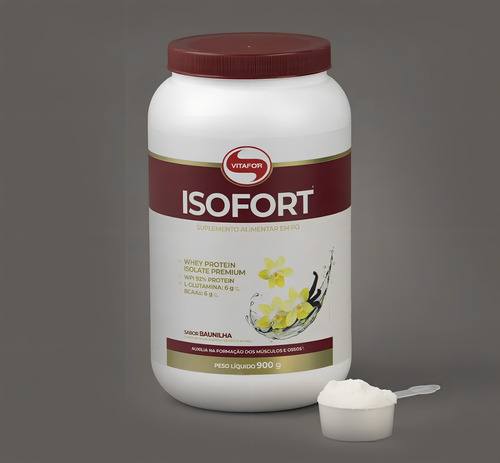Isofort Baunilha Vitafor 900g Baunilha