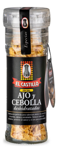 Ajo Y Cebolla En Molinillo X45g Castillo