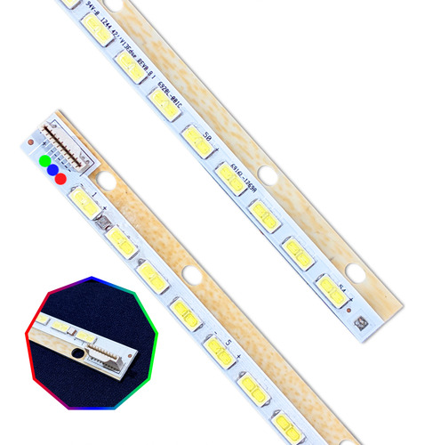 Kit Leds Para 42la641 42la641s (1t 54leds) - Aluminio Promo*