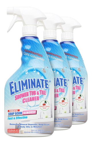 Clean-x Elimina El Limpiador De Banera Y Azulejos De Ducha -