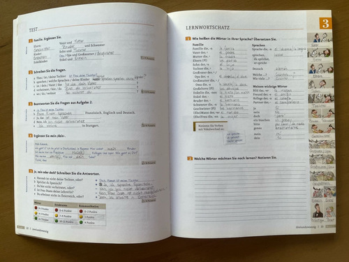 Menschen. Deutsch Als Fremdsprache. Arbeitsbuch. Nivel A1.1 (Usado)