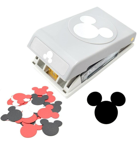 Perforadora Papel Cortar Mickey Mouse Grande Disney Troquel