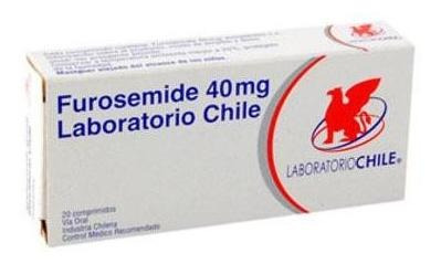 Furosemide 40 Mg 20 Comprimidos Laboratorio Chile